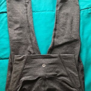 LULULEMON Gray Capri Leggings